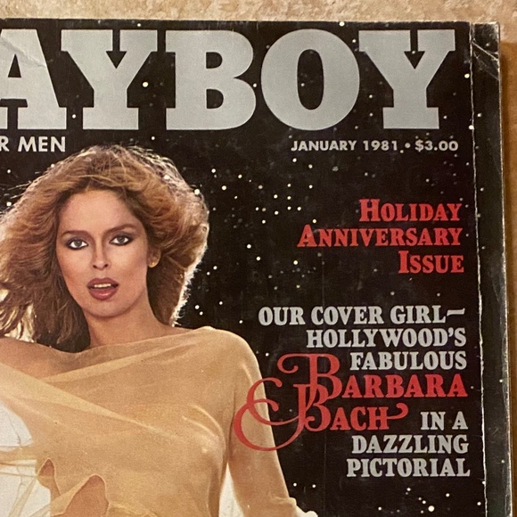 PLAYBOY | Other | Playboy January 981 Barbara Bach Edition | Poshmark